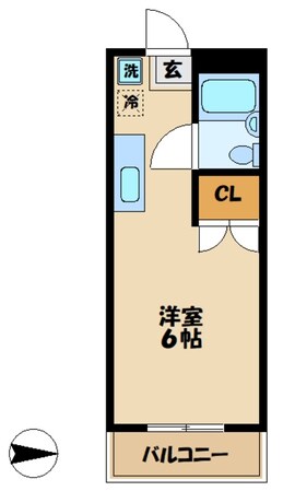 メゾンドールの物件間取画像